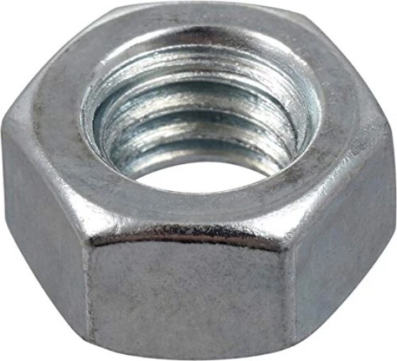 Hillman 150006, 5/16 X 18-Inch, 100-Pack Coarse Thread Hex Nuts, 5/16"-18, Steel