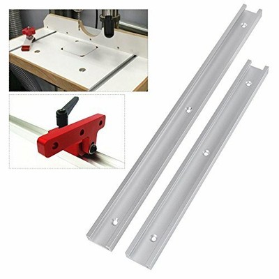 300mm T-Slot pista di T-Track in lega di alluminio 1 pezzo per macchine da banco o da banco 