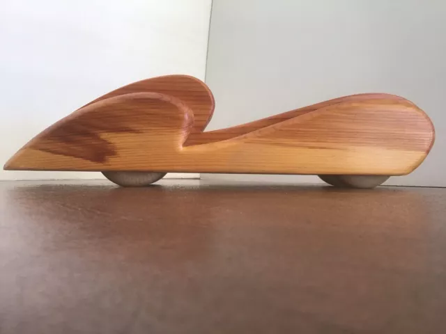 Vintage Wooden Car Handmade Rare & Unique - 11 Inches - 1 of a Kind Collectible