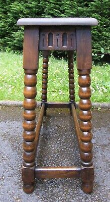 ANTIQUE GOTHIC OAK CARVED WINDOW HALL SEAT SETTLE BENCH STOOL TABLE 19th CENTURY 5