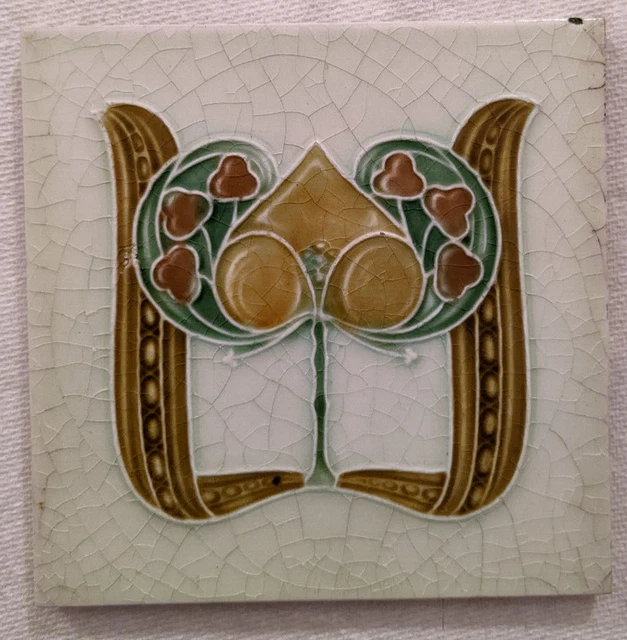 English Art Nouveau Tile