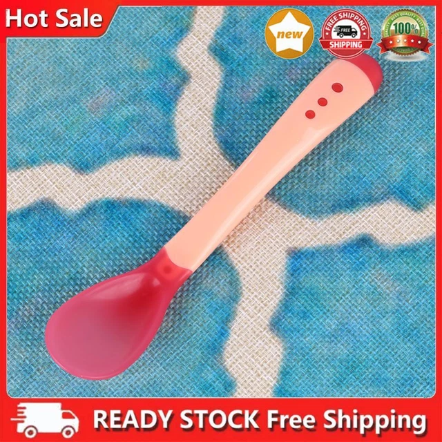 Infant  Sensing Temperature Sucker Bowl Fork Spoon Tableware