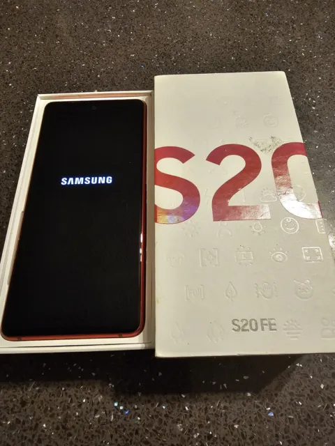 Samsung Galaxy S20 FE, 5G, 128GB, Cloud Red, Unlocked