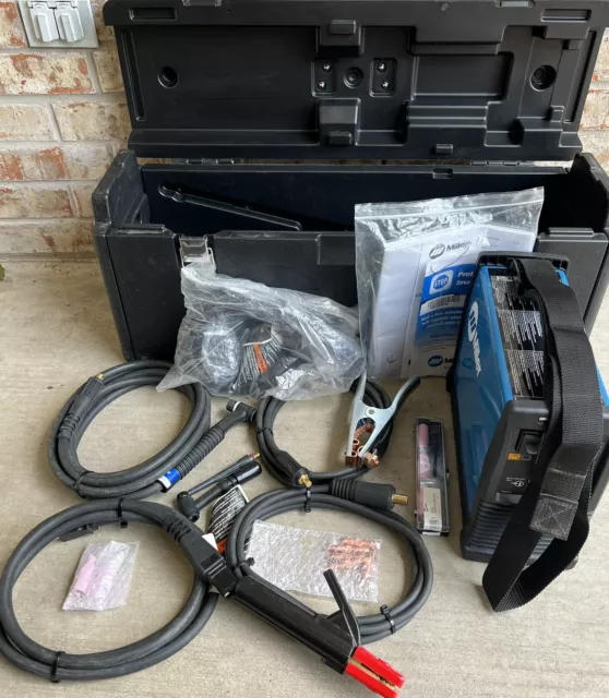 Miller Maxstar 161 STL TIG and Stick Welder with Case Clean!!!!!!!!!!!!!!!!!!!