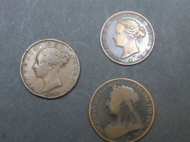 Queen Victoria copper coinage,