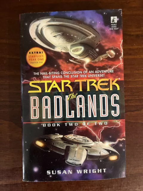 Star Trek: The Badlands Book Two By Susan Wright Paperback Like New Unread