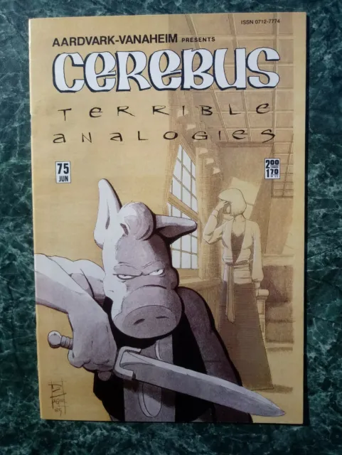 Cerebus the Aardvark #75 VF+ 8.5 (1985 Aardvark Vanaheim Comics)