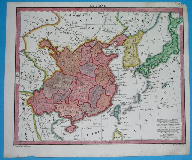 1811 ORIGINAL MAP Asia China Korea Japan Taiwan Macau Beijing Hong Kong Seoul $49.99 - PicClick