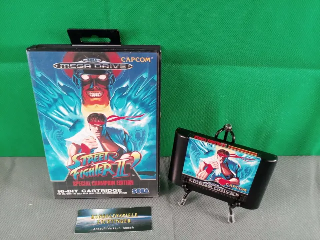 Street Fighter II 2 Special Champion Edition Sega Mega Drive !! IN OVP !!