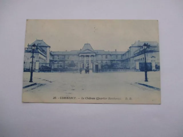 Cpa Dos Vert Meuse 55 Commercy Le Chateau Quartier Bercheny