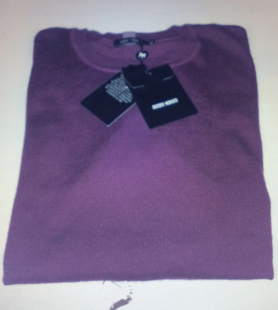 Maglione Uomo Antony Morato Girocollo Color Amaranto Nuovo Taglia M