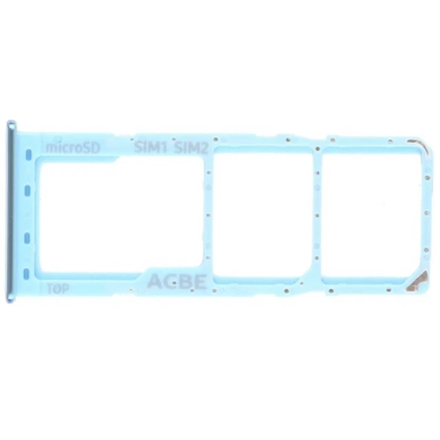 Porta SIM Per Samsung Galaxy A32 Adattatore Scheda Dual Azzurro Celeste Ricambio