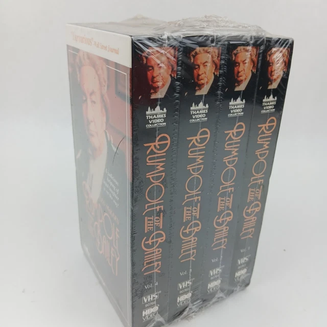 RUMPOLE OF THE Bailey VHS Home Video HBO Seasons 1-4 & 6-10