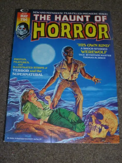 The Haunt of Horror Magazine #1 May 1974 - Marvel Comics - Stan Lee