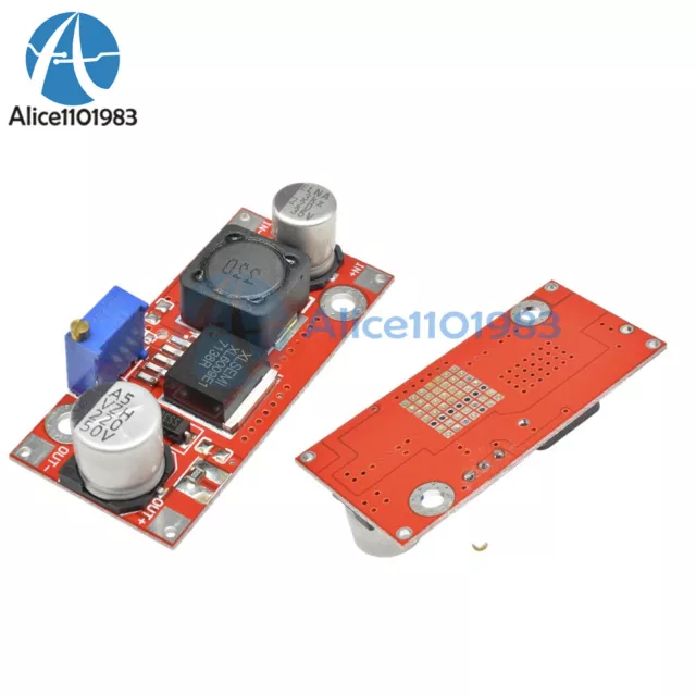 5Pcs XL6009 DC Adjustable Step up Boost Power Converter Module Replace LM2577