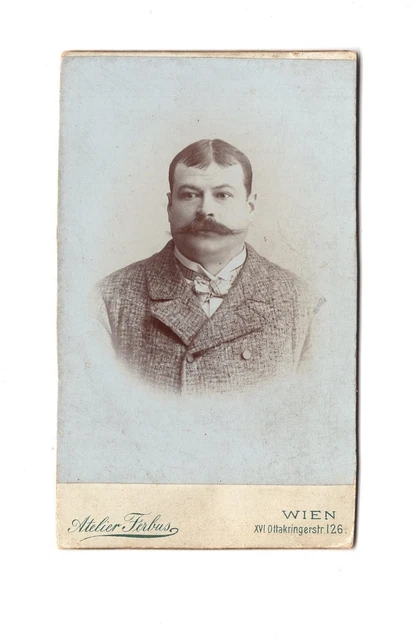 CDV Foto Herrenportrait - Wien 1900er