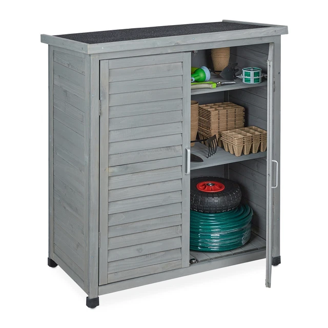 FANTASK Plattenspieler Ständer Mit Ladestation - Rattan Schrank Für 220 Schallplatten 80x40x65cm
