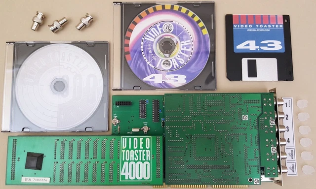 NEWTEK VIDEO TOASTER 4000 mit v3.5 v4.3 SW für Commodore Amiga 2500 ...