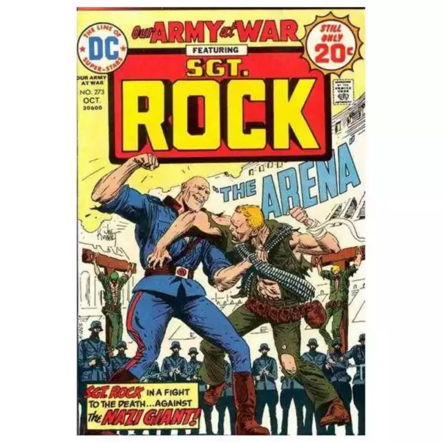 Our Army at War (1952 series) #273 in Fine + condition. DC comics [r}