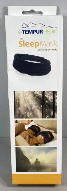 Tempur-Pedic Sleep Mask Eye Cover Travel Nightime Eye Shield viscoelastic NIB