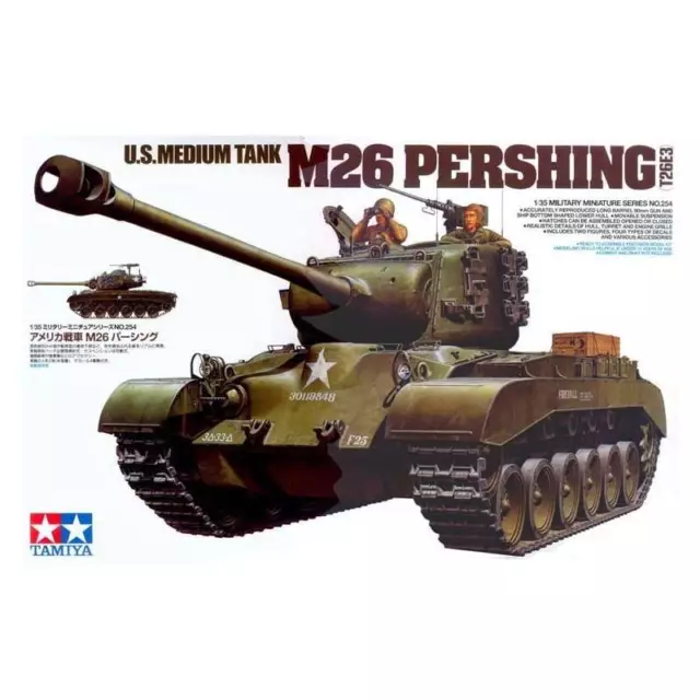 Maquette Char M-26 Us Medium Tank Pershing Tamiya 35254 1/35ème Maquette Char Pr