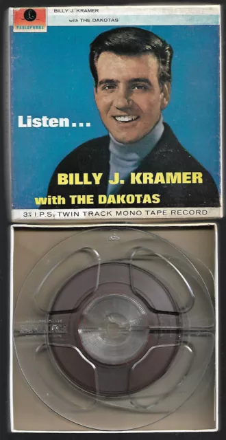 2 Spur Tonband Reel to Reel : Billy J. Kramer & The Dakotas - Listen ... (Beat)
