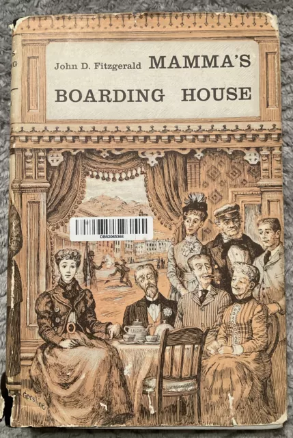 Mamma's Boarding House 1958 Vintage BCE By John D. Fitzgerald HC/DJ