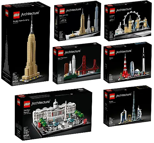 LEGO® Architecture | 21043 21045 21046 21051 Tokio Las Vegas | NEU & OVP