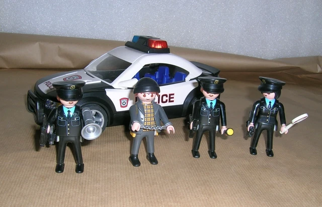 Accessori Playmobil Polizia (K1137) - Segnaletica E Controllo Traffico Per 3903, 3904, 4260