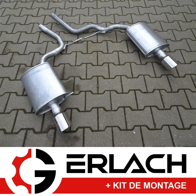 Silencieux Arrière (pot) Neuf Pour Audi A4 B6 2.0 FSI - Marque MTS, Référence MTS-01.60185