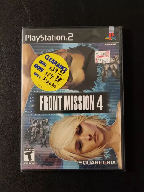 Brand New - Front Mission 4 (Sony PlayStation 2 PS2) Factory Sealed