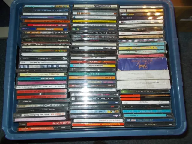 Cd's, 100 Piece, Various Genres, Cd-Sammlung, Cd-Posten