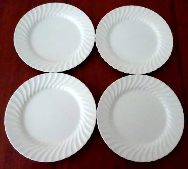 **Regency Snowhite (4) 10 ½” Large Dinner Plates Johnson Brothers 2003-13-R10-R