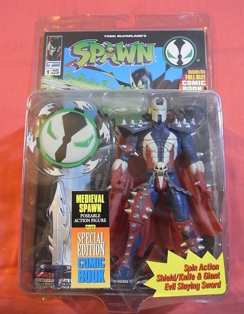 MEDIEVAL SPAWN ACTION Figure - 1994 McFarlane Toys EUR 11,76 - PicClick FR