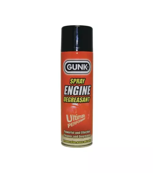 Gunk Engine Degreaser 500ml Aerosol Spray Cleaner Car Grease Dirt Remover