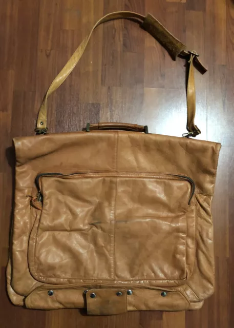 VTG TUMI Genuine ￼Leather Garment Bag-