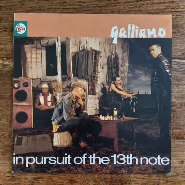 Galliano - In Pursuit Of The 13th Note - 1991 1st European Pressing - 848 493-1