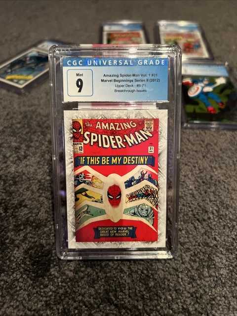 Marvel Beginnings Series 2 Breakthrough Issues B-71 Amazing Spider-Man #31 CGC 9