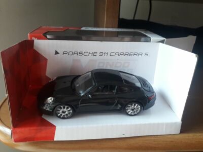 Cararama BILANCIA AUTO IN METALLO 1/43 PORSCHE 911 CABRIO CABRIOLET 