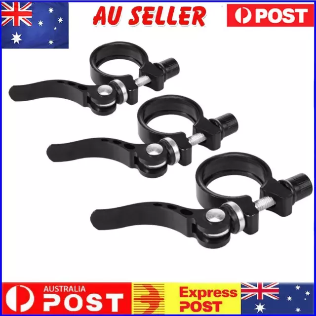 Quick Release Aluminum Alloy Bicycle Seat Post Clamp Mountain Bike Parts