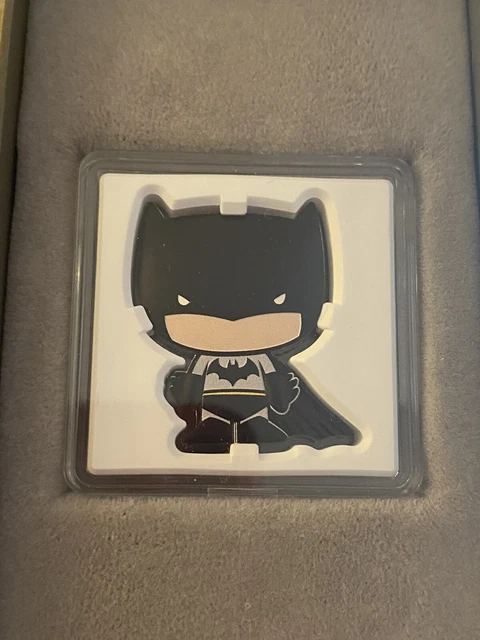 2020 Batman I oz Silver New Zealand Chibi Coin.