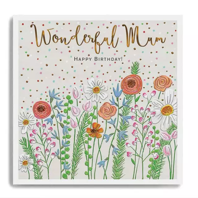 Blooming Marvellous Happy Birthday Card - Janie Wilson Illustrated