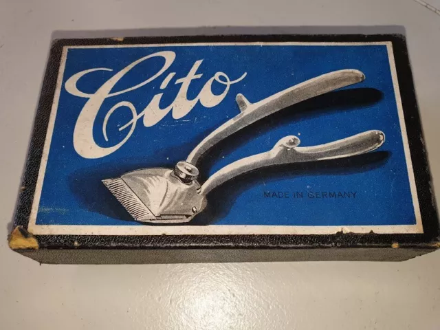 CITO alte Haarschneidemaschine Haarschneider guter erhaltener Zustand