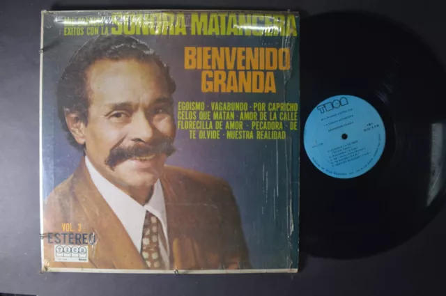 BIENVENIDO GRANDA Mis grandes Exitos c/SONORA MATANCERA VOL.2 Still SEALED  TECA