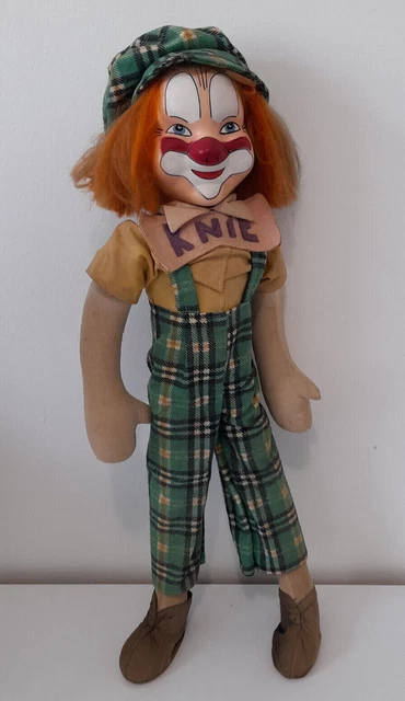 Ancienne Poupée GAUMEL Belgique – Clown De Cirque – Années 1930/40 – Rare