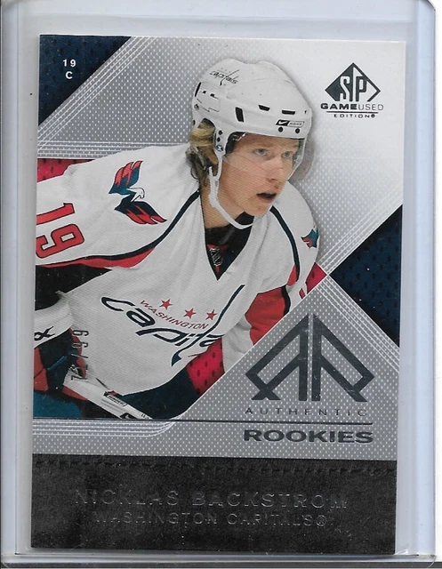 2007-08 SP Game Used Nicklas Backstrom RC /99