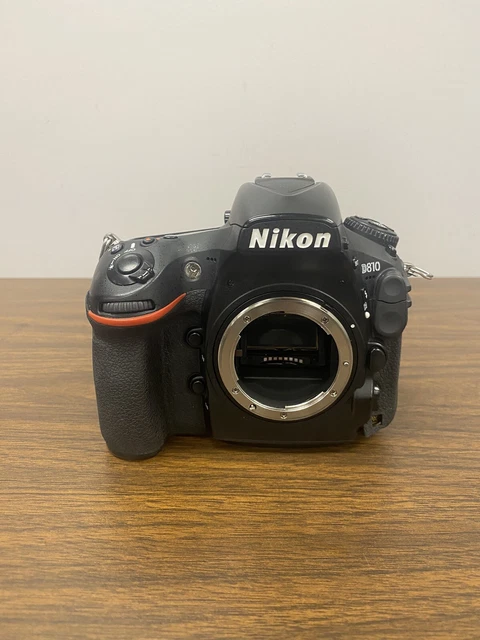 Nikon D810 36.3MP DSLR Camera - Black (Body Only)