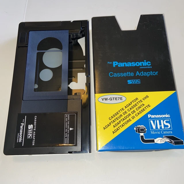 MOTORIZED VHSC TO VHS Cassette Adapter SVHS Camcorders JVC Panasonic