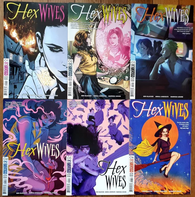 6 COMICS HEX WIVES N°1 à 6 DC 2018