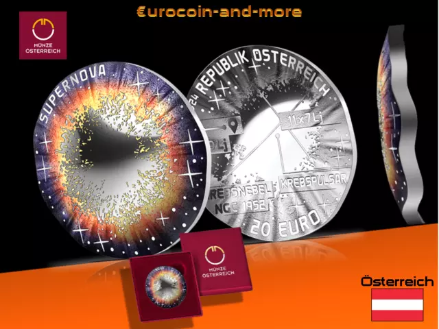 20 Euro Österreich 2024 Supernova PP  - Schönheit des Universums - Neue Serie